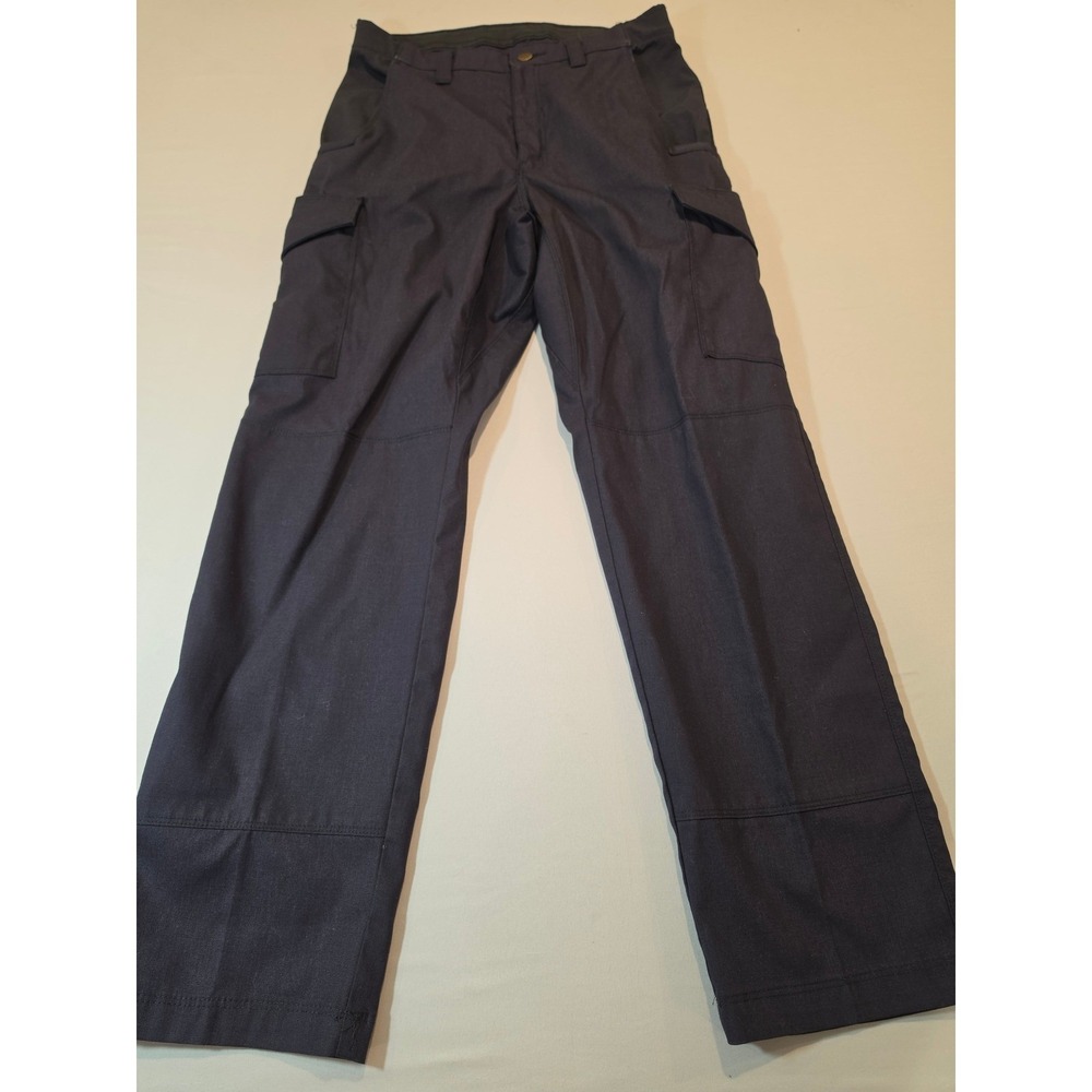 Vertx Mens Tactical Cargo Pants Navy Blue Ripstop Work Trousers X1 CU2382 30x30